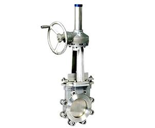 傘齒輪刀形閘閥